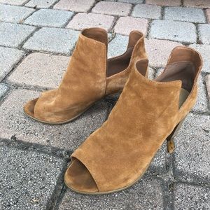 Steve Madden Peep Toe Bootie.